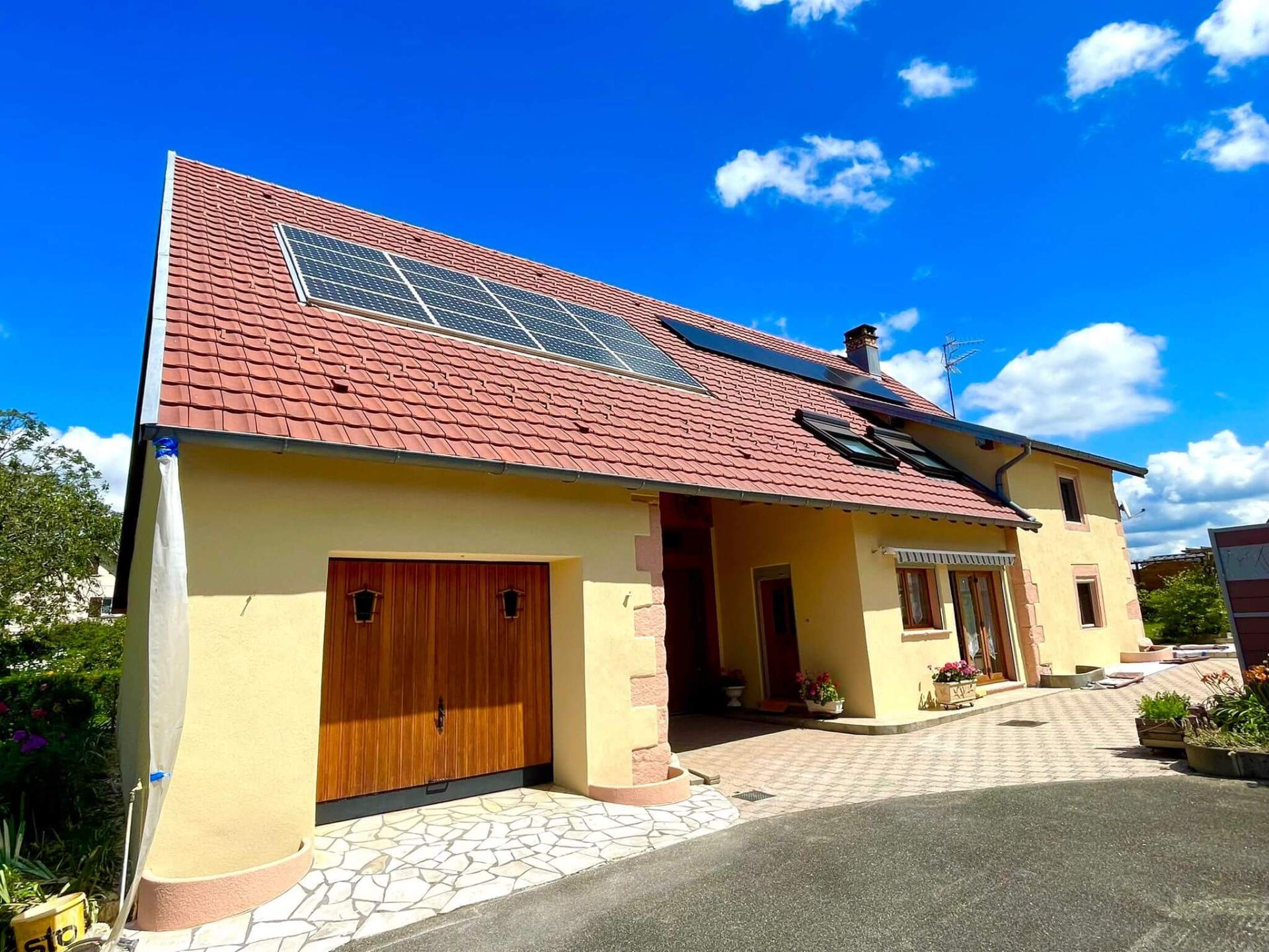 Installation panneaux photovoltaïques